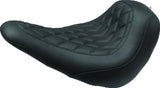Mustang Harley Low Medallion Sissy Bar Pad (12 inch x 9 inch) w/Studs - Black - 79057