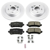 Power Stop 14-19 Acura RLX Rear Z17 Evolution Geomet Coated Brake Kit - CRK6952