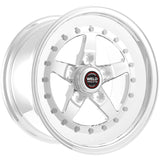 Weld Weldstar 15x8 / 5x4.5 BP / 5.5in. BS Polished Wheel - Non-Beadlock - 791P-58210