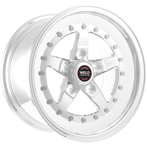 Weld Weldstar 15x4 / 5x4.75 BP / 1.5in. BS Polished Wheel - Non-Beadlock - 791P-54272