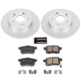 Power Stop 09-10 Acura TSX Rear Z17 Evolution Geomet Coated Brake Kit - CRK3127