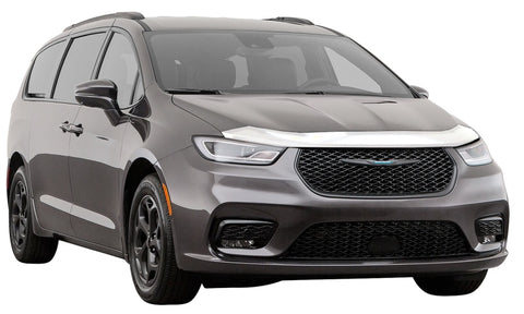 AVS 17+ Chrysler Pacifica Aeroskin Hood Protector - Chrome - 622194