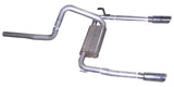 Gibson 98-02 Chevrolet Camaro Z28 5.7L 3in Cat-Back Dual Exhaust - Stainless - 620000