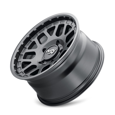 Dirty Life 9306 Mesa 17x9 / 5x127 BP / -12mm Offset / 78.1mm Hub Matte Black Wheel - 9306-7973MB12