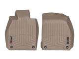WeatherTech 16-17 Porsche 911 RA (911) w/Passenger Side Luggage Net Front FloorLiner - Tan - 4514651