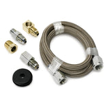 AutoMeter Gauge Fuel Pressure 2-5/8in. 15PSI Mech. Incl. Isolator Carbon Fiber - 4813