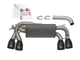 aFe MACHForce XP 3in - 2 1/2in Axle Back 304SS Exhaust w/ Black Tips 16-17 BMW M2 (f87) - 49-36333-B