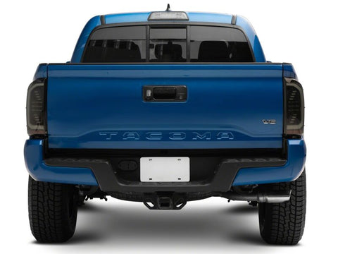 Raxiom 16-23 Toyota Tacoma LED Tail Lights- Black Housing- Clear Lens - TT15696