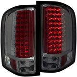 ANZO 2007-2013 Chevrolet Silverado 1500 LED Taillights Smoke - 311159