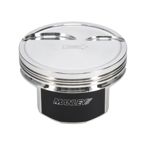 Manley Small Block Chevy LS Series 4.070in Bore - 1.065in CD - -10 cc Dish Platinum Series Pistons - 596570C-8