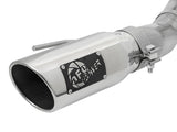 aFe MACHForce-XP 3in to 3-1/2in 304 SS Cat-Back Exhaust w/Polished Tips 17-18 Ford F-150 Raptor 3.5L - 49-33094-P
