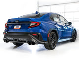 AWE Tuning 2022+ VB Subaru WRX Track Edition Exhaust - Diamond Black Tips - 3020-43979