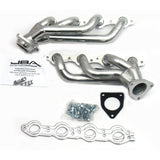 JBA 02-13 GM Truck 4.8L/5.3L LS Silver Ctd Cat4Ward Header - 1850S-2JS