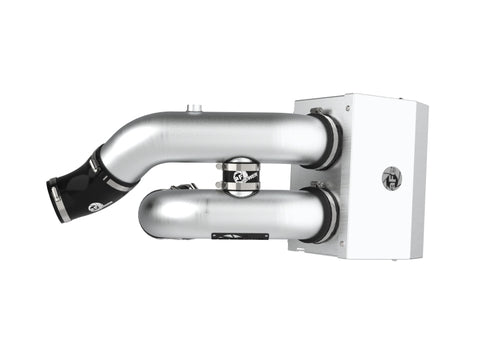 aFe Rapid Induction Pro 5R Cold Air Intake System Brushed 21-22 Ford F-150 Raptor V6-3.5L (tt) - 52-10015RH