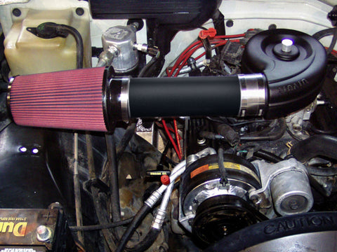Airaid 88-95 Chevy / GMC 305 / 350 TBI CL Intake System w/ Tube (Oiled / Red Media) - 200-104