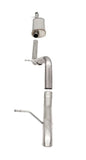 Corsa 07-18 Jeep Wrangler JKU 3.6L Sport 2.75in Cat-Back Exhaust w/ Single 4in Tips - 21122