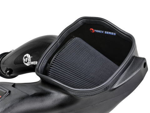 aFe 23-24 Ford F150 Raptor R V8 5.2L Supercharged Track Series Air Intake w/ Black PDS Filter - 57-10030K