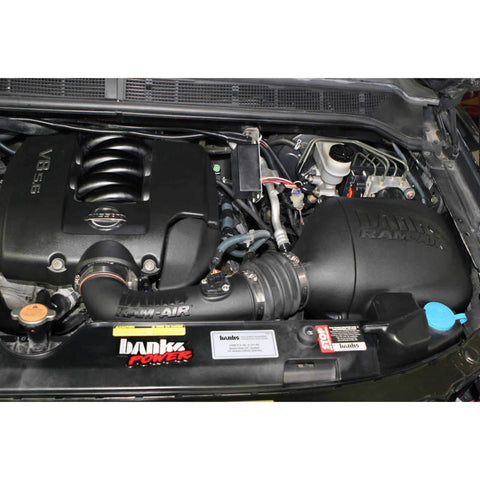 Banks Power 04-14 Nissan 5.6L Titan Ram-Air Intake System - Dry Filter - 41820-D