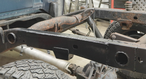 Rust Buster 07-18 Chevy Silverado/GMC Sierra Over Axle Frame Repair Kit - Right - RB7335R