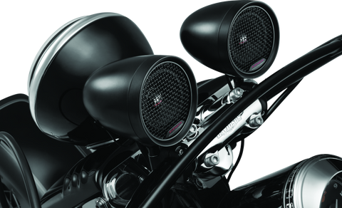 Kuryakyn Road Thunder Speaker Pods Bluetooth Audio Controller Black - 2713