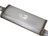 aFe MACHForce XP Exhaust Cat-Back 3in SS-409 Hi-Tuck inRBin 12-14 Jeep Wrangler Unlimited V6 4Dr - 49-46232