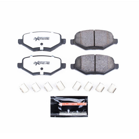 Power Stop 14-15 Ford Edge Rear Z36 Truck & Tow Brake Pads w/Hardware - Z36-1754