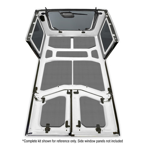 DEI 18-23 Jeep Wrangler JL 4-Door Boom Mat Headliner - 9 Piece - Gray - 50169