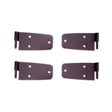 Rugged Ridge 76-86 Jeep CJ Black Door Hinge Kit - 11202.02