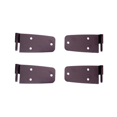 Rugged Ridge 76-86 Jeep CJ Black Door Hinge Kit - 11202.02