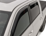 AVS 22-23 Toyota Tundra CrewMax Ventvisor Outside Mount Window Deflectors 4pc - Smoke - 94888