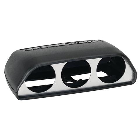 Autometer 08-11 Dodge Challenger Black Triple Dash Pod - 5287