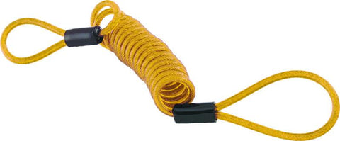 Bully Lock Reminder Disc Cable 4 ft. - Yellow - 132202