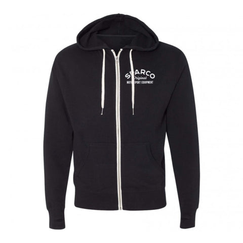 Sparco Sweatshirt ZIP Garage BLK - Medium - SP04800NR2M