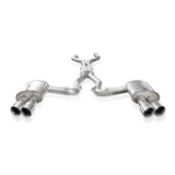 Stainless Works 2008-09 Pontiac G8 GT 3in Catback System X-Pipe Turbo Chambered Muffler 3.5in Tips - PG8CBFC