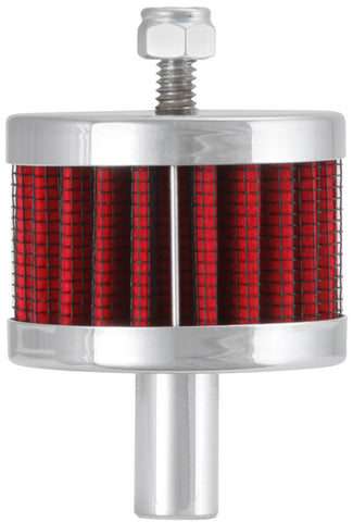 K&N Steel Base Crankcase Vent Filter 0.5in Vent OD x 2in OD x 1.5in Height - 62-1100
