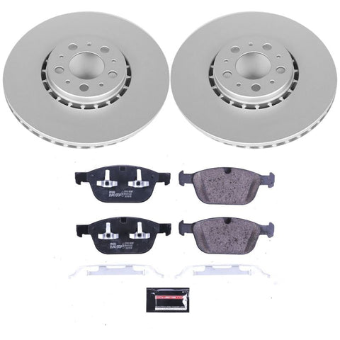 Power Stop 03-14 Volvo XC90 Front Euro-Stop Brake Kit - ESK5707
