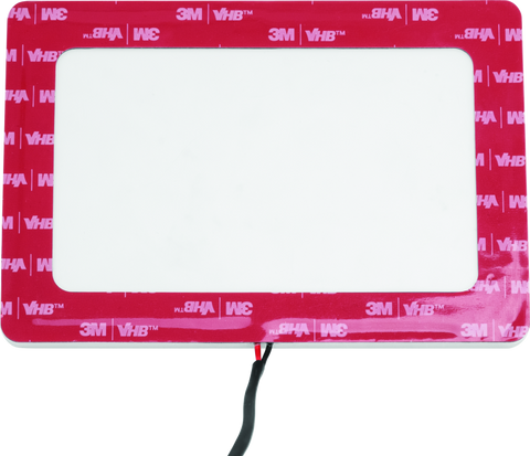 Kuryakyn Freedom Flag LED 4in X 6in Chrome - 2891