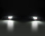 AlphaRex 15-23 Dodge Charger NOVA-Series Prismatic LED Tail Lights Chrome - 642030