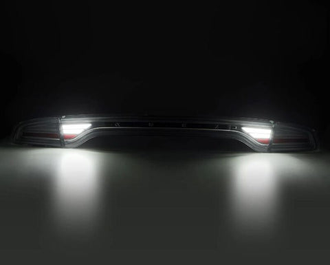 AlphaRex 15-23 Dodge Charger NOVA-Series Prismatic LED Tail Lights Chrome - 642030