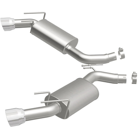 MagnaFlow Street Series Axle Back 14-15 Chevy Camaro 6.2L V8 SS Polished Dual Split Rear Exit - 19185