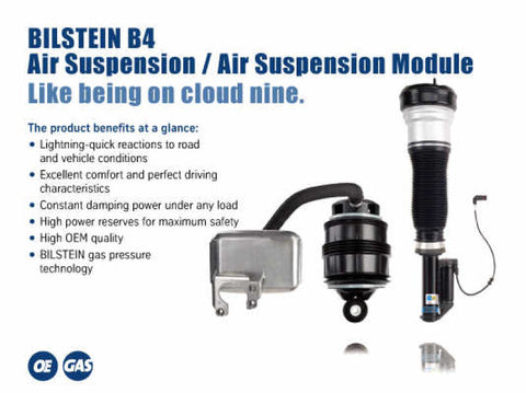 Bilstein 10-12 Land Rover Range Rover B4 OE Replacement Air Suspension Strut - Front Right - 45-240706