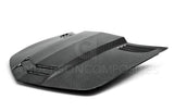 Anderson Composites 10-13 Chevy Camaro TT-Style Carbon Fiber Hood - AC-HD1011CHCAM-TT