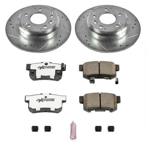 Power Stop 96-98 Acura RL Rear Z26 Street Warrior Brake Kit - K709-26
