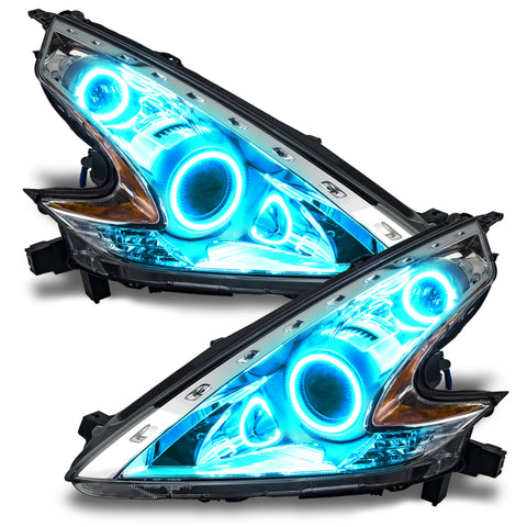 Oracle Nissan 370 Z 09-20 Dual Halo Kit - ColorSHIFT w/o Controller - 2380-334
