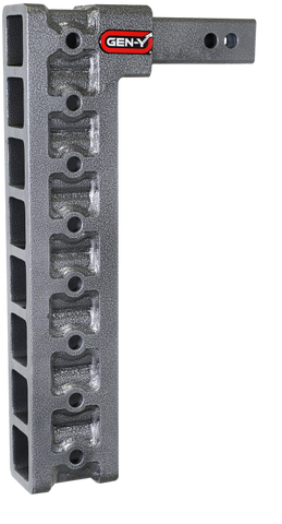 Gen-Y Mega Duty 2in Shank 17.5in Drop 2K TW 16K Hitch w/GH-0100 Stabilizer Kit - GH-508