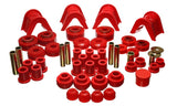 Energy Suspension 73-79 Ford F-150 Pickup w/ 2 Degree C-Bushing Red Hyper-Flex Master Bushing Set - 4.18106R