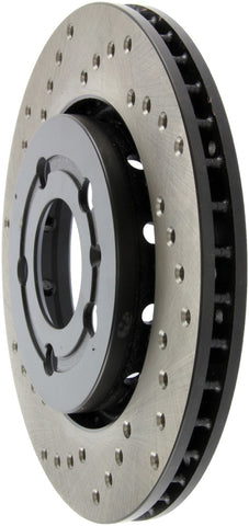 StopTech 03-05 VW Golf GTi (vented rear discs) Drilled Right Rear Rotor - 128.33069R