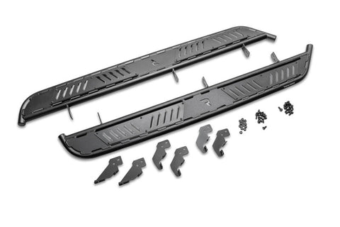 N-FAB 2022 Toyota Tundra CrewMax Roan Running Boards - Textured Black - NBT22CC-TX