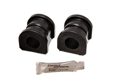Energy Suspension 89-97 Ford Thunderbird / 89-97 Cougar Black 1-1/16in Front Sway Bar Bushing Set - 4.5137G