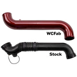 Wehrli 11-16 Duramax LML Passenger Side 3.5 in. Intercooler Pipe - Illusion Purple - WCF100682-IP